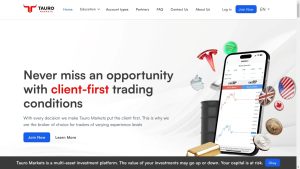 Review of scam company Tauro Markets (tauromarkets.com)